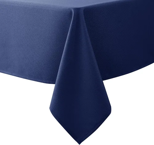 Vista 39 de Biscaynebay Auqa - Mantel cuadrado de 54 x 54 pulgadas, mantel de tela con tarjeta azul Auqa, pequeño, plegable, resistente al agua, para cocina