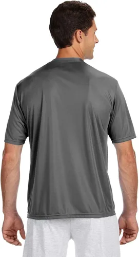 Vista 2 de Camisa de manga corta para hombre, tamaño A4
