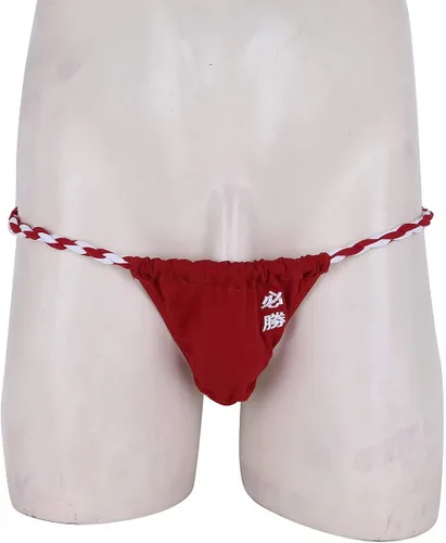 Vista 2 de iEFiEL - Tangas sexy para hombre con tacos en T, de algodón, para lencería y lucha