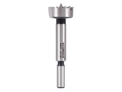 Vista 3 de YONICO 43009S - Broca Forstner de acero de 5/8 pulgadas de diámetro, vástago de 3/8 pulgadas
