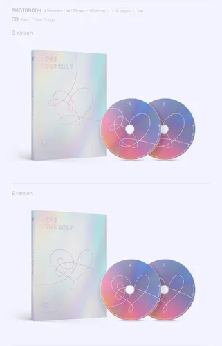 Vista 3 de BigHit BTS - Love Yourself Answer [Random ver.] 2CD+Photocard+Póster plegado