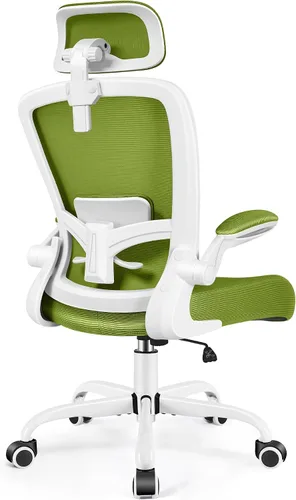 Vista 12 de FelixKing Silla de Oficina, Silla de Escritorio con Soporte Lumbar Ajustable, Silla de Computadora Ergonómica con Respaldo Alto y Respaldo