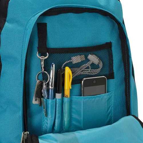 Vista 5 de Everest - Mochila con compartimento principal doble, Burgundy), 5045-BURGBK
