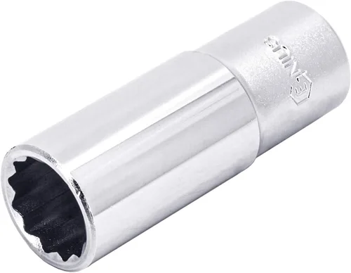 Vista 6 de Genius Tools 477825 1/2" Dr. 25/32" Deep Hand Socket (12 Point)
