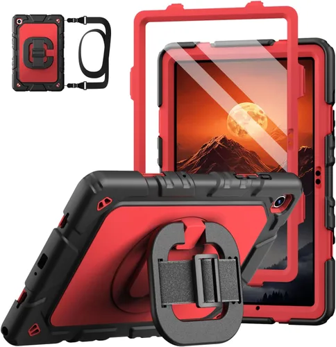 Vista 13 de Grifobes Fundas para Samsung Galaxy Tab A11 Plus 2025 / A9 Plus de 11 pulgadas 2023, a prueba de golpes, con protector de pantalla, soporte