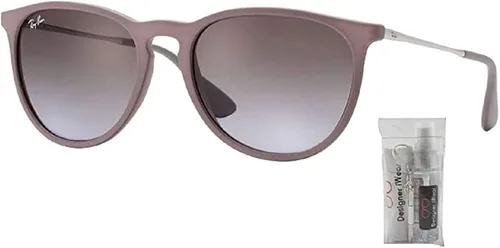 Vista 2 de Ray-Ban RB4171 ERIKA Sunglasses For Women BUNDLE with Designer iWear Complimentary Eyewear Care Kit