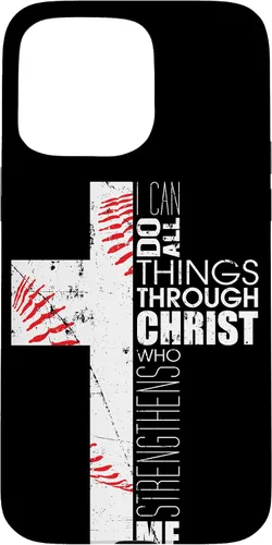 Vista 31 de Fundas de teléfono de béisbol para adolescentes y niños, entrenadores, cristianos, cruz, regalos para iPhone 17