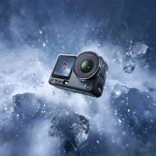 Vista 11 de DJI Osmo Action 6 Capture More Combo, cámara de acción impermeable 8K con sensor cuadrado de 1/1.1", apertura variable de f/2.0–f/4.0, duración