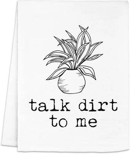 Vista 11 de Moonlight Makers Ask Me About My Plants - Toalla de cocina, toallas de cocina divertidas, paños de lavado lindos, paños de cocina de algodón