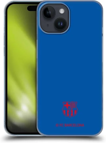 Vista 11 de Head Case Designs Funda rígida con licencia oficial del FC Barcelona Barca Crest y compatible con Apple iPhone 15