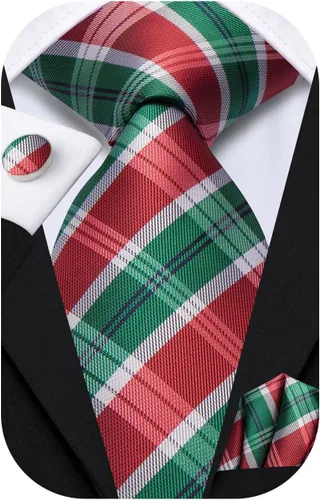 Vista 189 de Dubulle Corbata tejida de cachemira para hombre y gemelos de pañuelo para hombre, conjunto de gemelos para boda formal y negocios