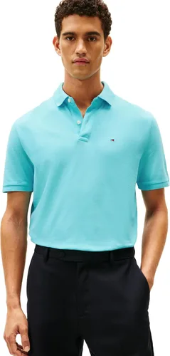 Vista 31 de Tommy Hilfiger - Camisa polo de manga corta para hombre, en ajuste clásico, de algodón piqué Violeta africana