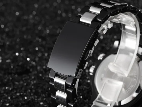 Vista 5 de blanco señoras relojes de trabajo 7 colores LED luz mujeres cuarzo reloj de moda impermeable analógico reloj
