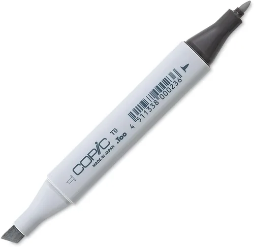 Vista 10 de Copic Marcador de alcohol clásico de doble punta, B21-Copic, azul bebé