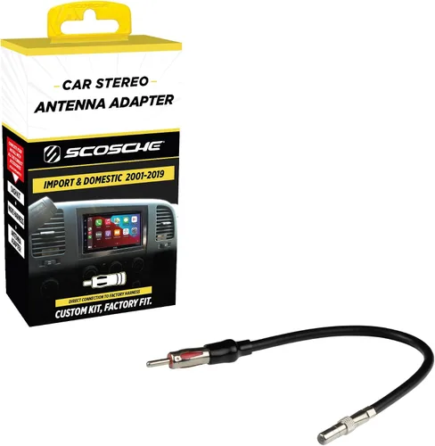 Vista 9 de Scosche Compatible con el paquete de mazos de cables y adaptador de antena de Chrysler, Dodge, Jeep y Plymouth 2002-2008 CR2AB