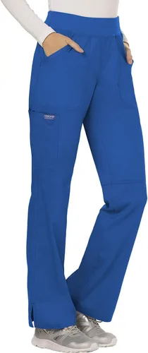 Vista 6 de Pull-On Cargo Scrub Pants for Women Workwear Revolution, Soft Stretch WW110