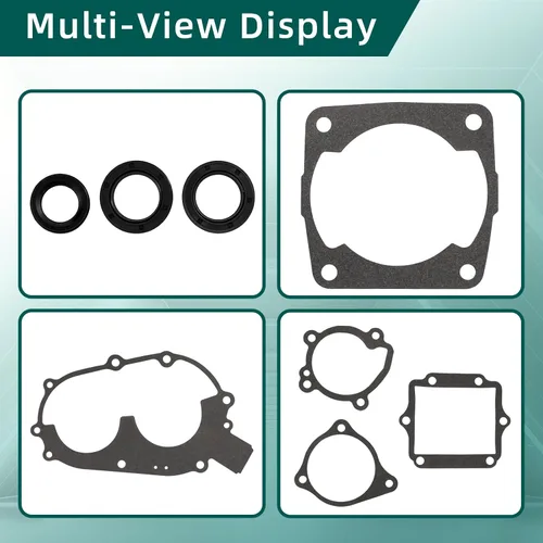 Vista 4 de AUTOKAY Kit de juntas para Polaris Magnum 400 400L 500 Xplorer 400 Ranger Scrambler 400