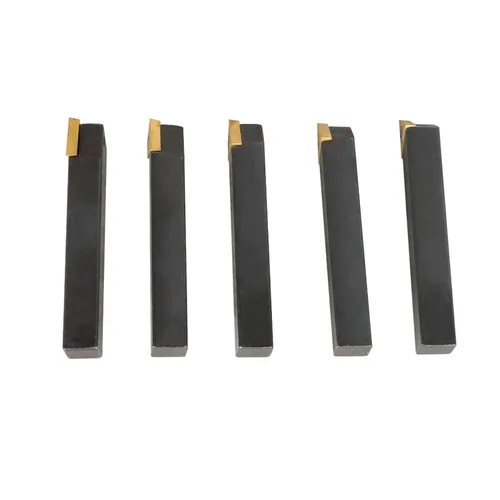 Vista 3 de kimllier 5 Uds. Torno de carburo indexable de 1/2 pulgada Torno de torneado de herramientas de torno de metal Herramientas Insertos Bits