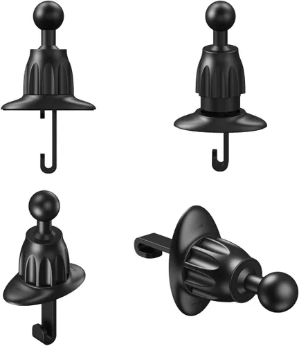 Vista 5 de AUCELI Soporte universal para teléfono celular de auto para ventilación de aire, soporte universal para teléfono celular de coche, compatible
