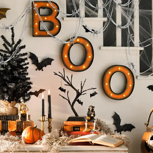 Vista 2 de Decoración de púas plateadas falsas, cinta artificial, cordón de cuero real, guirnalda de plástico para Halloween, 2