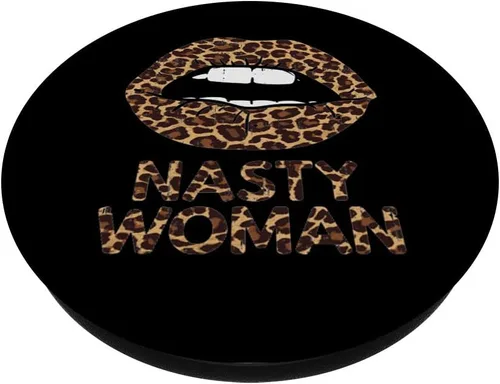 Vista 2 de Kamala Harris Joe Biden 2020 PopSockets - Agarre y soporte para teléfonos y tabletas, diseño de leopardo
