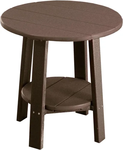 Vista 34 de LuxCraft Mesa auxiliar Deluxe - Disponible en 35 colores multicolor (Antique Mahogany)