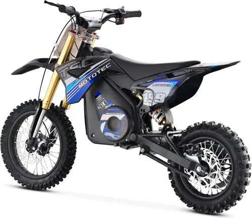 Vista 3 de MotoTec 36v Pro Bicicleta de suciedad eléctrica 1000w litio
