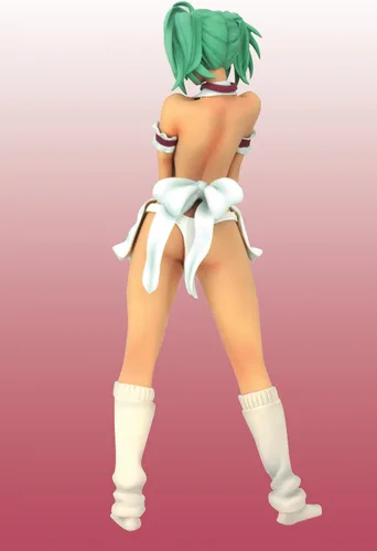 Vista 2 de Taki Corporation - Ikki Tousen statuette PVC 1/8 Ryofu Housen Delantal Versión