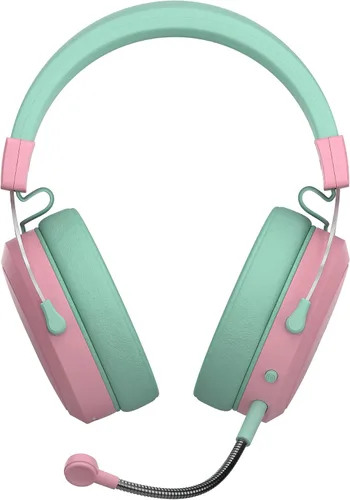 Vista 2 de Cooler Master CH351 Macaron - Auriculares inalámbricos para juegos con orejeras – Sonido envolvente 3D, ligeros, 2.4GHz Bluetooth, controladores