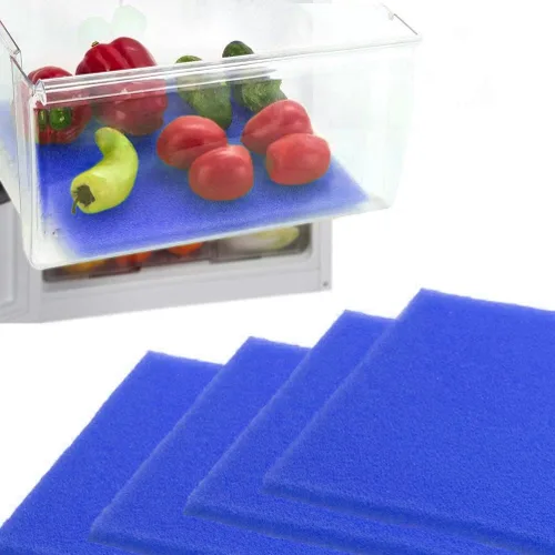 Vista 14 de Dualplex® Revestimiento extensor de vida de frutas y verduras para cajones de refrigerador, 12 x 15 pulgadas (paquete de 4) – Extiende la vida útil