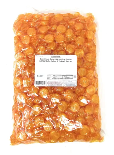 Vista 2 de YANKEETRADERS Caramelos envueltos con botones de mantequilla, 4 libras