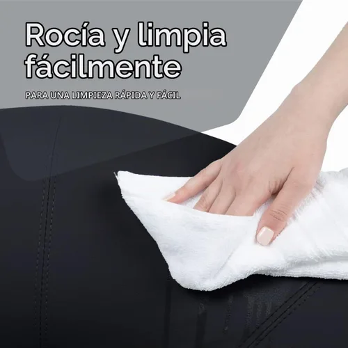 Vista 6 de Milliard Silla de cuero circular para sala de estar, cocina, oficina en casa y dormitorio, silla de comedor moderna con patas cromadas (negro)