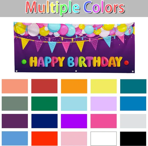Vista 5 de Pancartas y letreros personalizados para exteriores con texto fotográfico, pancarta personalizada para negocios, cumpleaños, fiestas de graduación