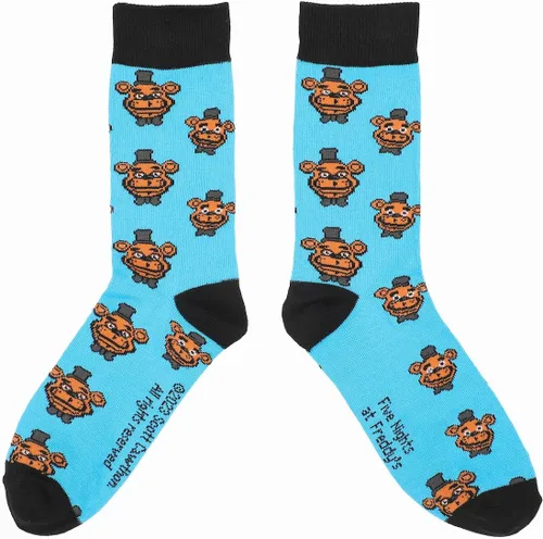 Vista 6 de Bioworld Calcetines casuales para adultos Five Nights at Freddy's, Multi colorido