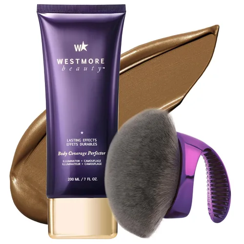 Vista 12 de Westmore Beauty Perfector y cepillo de cobertura corporal - Maquillaje Resplandor fresco 1C