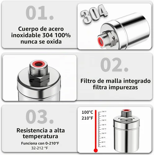 Vista 5 de Nivel de agua automático de acero inoxidable de 1/2 pulgada, válvula de flotador Diseño de entrada lateral de grado 304 para tanques de agua