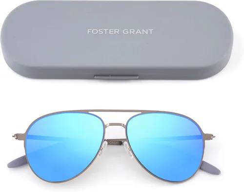 Vista 6 de Foster Grant Colin - Lentes de sol superplanos aviador