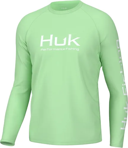 Vista 22 de HUK Camiseta de pesca de manga larga ventilada Pursuit para hombre (+30 UPF)