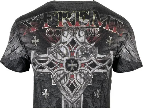 Vista 6 de Xtreme Couture by Affliction Camiseta para hombre Battledome