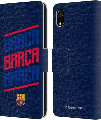 Vista 95 de Head Case Designs Funda de piel con licencia oficial del FC Barcelona Barca Crest Graphics para iPhone 11