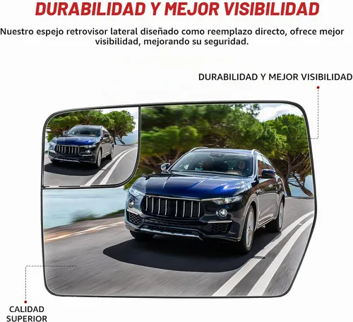Vista 2 de Espejo calefactable para Ford F150 2011, 2012, 2013, 2014, repuesto BL3Z-17K707-E