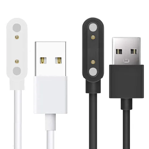 Vista 8 de Compatible con el cargador de reloj inteligente LESHIDO, cable de carga USB magnético de repuesto, cable de carga compatible con LESHIDO CS08