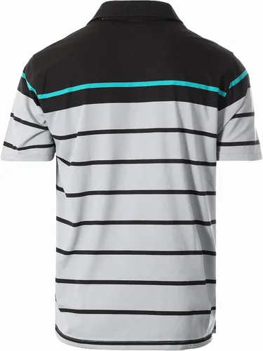 Vista 2 de Gioberti Mens Single Stripe Polo Shirt with Pocket