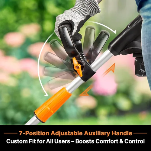 Vista 13 de LawnMaster Cañón inalámbrico de 24V MAX 9" - CLTE2409