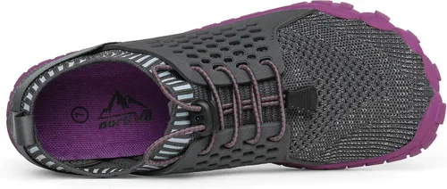 Vista 5 de NORTIV 8 Zapatos de agua de secado rápido para mujer, zapatos de natación para deportes descalzos, para playa, piscina