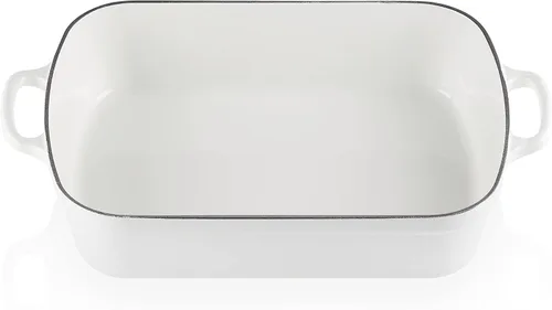 Vista 16 de Le Creuset Tostador rectangular Signature de hierro fundido esmaltado, 5.25 cuartos de galón (9.8" x 13"), Artichaut