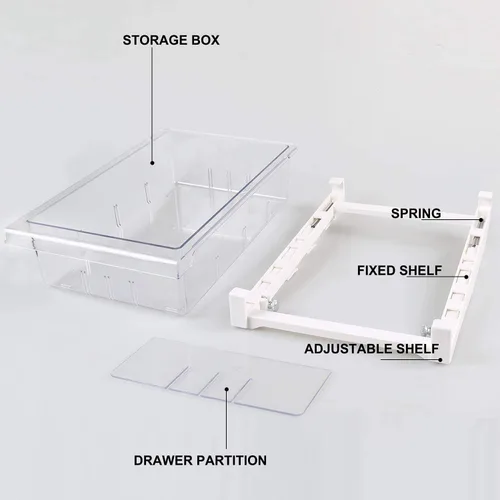 Vista 7 de Shopwithgreen - Recipiente organizador para refrigerador