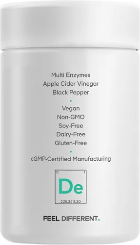 Vista 9 de Codeage - Enzimas digestivas fermentadas, 14 enzimas, probióticos, 30 cápsulas 14 fermented digestive enzymes, probiotics, prebiotics, fermented