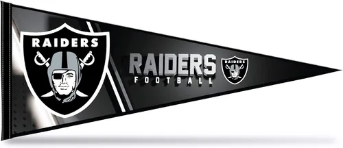 Vista 25 de Rico Industries NFL Football Primary 12" x 30" Felt Wall Décor Pennant - Great for Home/Bed Room/Man Cave Décor