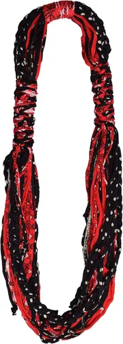 Vista 2 de Dona Bela - Bufanda ligera para mujer, estilo reciclado, estilo Roxie de moda única